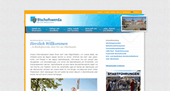 Desktop Screenshot of bischofswerda.de